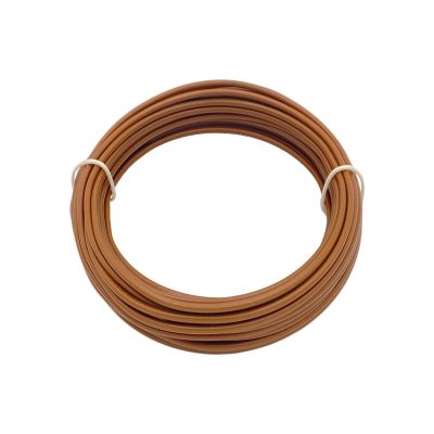 Aderleitung H07V-U 1,5 starr - braun 10m