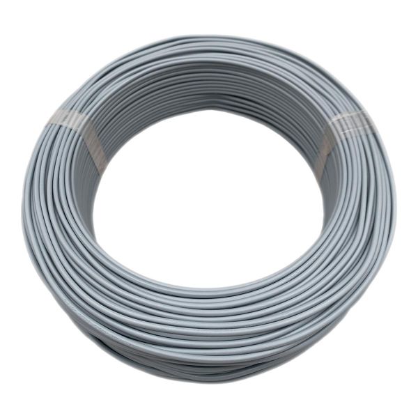 Aderleitung H07V-U 1,5 starr grau 100m