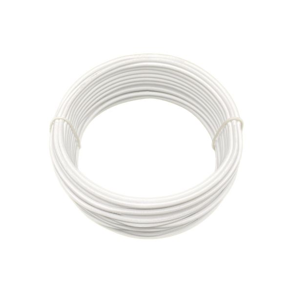 Aderleitung H07V-U 1,5 starr weiß 10m